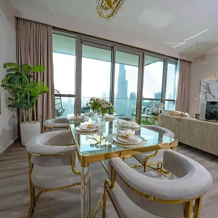 Magnificent 3Br Luxurious Apartment With Burj Khalifa View Dubai Exterior photo