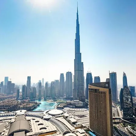 Magnificent 3Br Luxurious Apartment With Burj Khalifa View Dubai Exterior photo