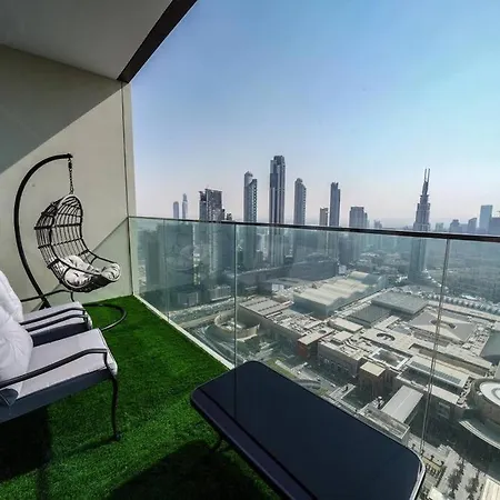 Magnificent 3Br Luxurious Apartment With Burj Khalifa View Dubai Exterior photo