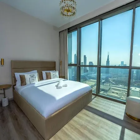 Magnificent 3Br Luxurious Apartment With Burj Khalifa View Dubai Exterior photo