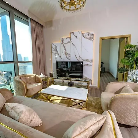 Magnificent 3Br Luxurious Apartment With Burj Khalifa View Dubai Exterior photo