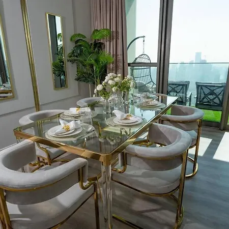 Magnificent 3Br Luxurious Apartment With Burj Khalifa View Dubai Exterior photo
